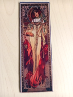 Könyvjelző - Alfons Mucha III.