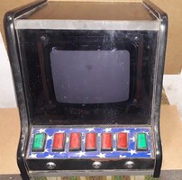 Retro 1990-s évek BIG DEAL PÓKER asztali ügyességi játékautomata a képek szerinti állapotban