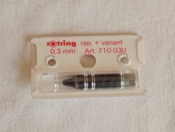 200 Forintos ládám - Csőtoll 05 - ROTRING 710 030 rapidograph tollhegy 0,3mm