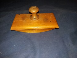 Régi fa tapper tintaitató szárító itatós szép állapotban a képek szerint 16 x 10 cm