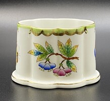 Herendi Viktória mintás / VBO porcelán cigaretta kínáló 2.