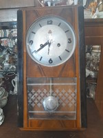 Kínai Felhúzós,Feles Ütős 555 Shanghai Falióra,Óra.47.5 cm.