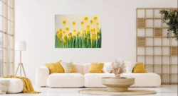 Flowery 50cm x 70cm abstract kép