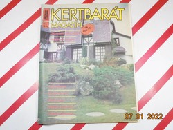 Régi retro újság - Kertbarát Magazin - 1986. ősz-tél - Születésnapra ajándék.