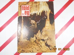 Régi retro újság - Föld és ég - 1976. XI. évfolyam 1. szám