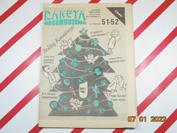 Régi retro újság - Rakéta Regényújság - 1987. december 22. - Születésnapra ajándék.