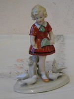 Fasold&Stauch porcelán figura, nipp