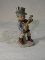 Mandolinos Bertram porcelán figura, nipp