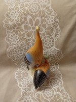 Fácán páros18.5cm kézzel festet hollóházi porcelanjelzet1970es évekból