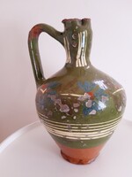 Mezőtúri Festett Mázas Csöcsös Korsó,Ivó Korsó