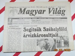 Régi retro újság - Magyar Világ - 2005. szeptember 22. - Születésnapra ajándék.