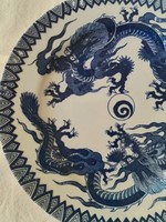 Kínai, porcelán tányérka - antik hangulatban