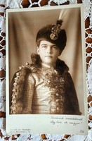 1930 HABSBURG OTTÓ KORONA HERCEG TRÓNÖRÖKÖS DÍSZMAGYAR ÖLTÖZET IV. KÁROLY KIRÁLY FIA KORABELI LAP