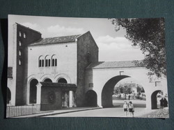 Képeslap,Székesfehérvár,Romkert kapu,temetőkápolna látkép,részletek, 1962-