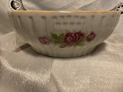 Zsolnay rózsás pogácsás  19 cm
