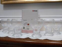 Iittala Ultima sorozatból sörös jégüveg poharak 3 dl