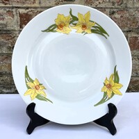 Alföldi Nárciszos porcelán lapostányér - tányér 24 cm