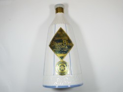 Lautergold Blue Bison Wodka Porcelain Flask - Bull Pattern