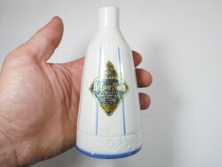 Lautergold Blue Bison Wodka Porcelain Flask - Bull Pattern