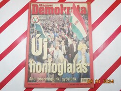 Retro régi újság - Magyar Demokrata - 2002. október 31. - Születésnapra ajándék.