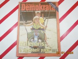 Retro régi újság - Magyar Demokrata - 2001. augusztus 9. - Születésnapra ajándék.
