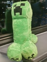Minecraft plüssök 002. (Creeper). - Minecraft Plushies (Creeper) 002.