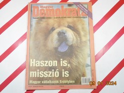 Retro régi újság - Magyar Demokrata - 2001. július 26. - Születésnapra ajándék.