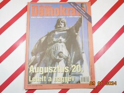 Retro régi újság - Magyar Demokrata - 2001. augusztus 16. - Születésnapra ajándék.
