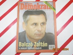 Retro régi újság - Magyar Demokrata - 2001. október 18. - Születésnapra ajándék.