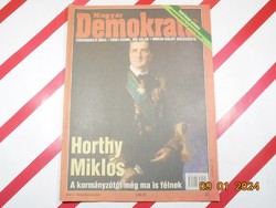 Retro régi újság - Magyar Demokrata - 2001. október 25. - Születésnapra ajándék.