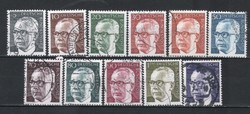 Bundes 5390 Mi 635-645       4,50 Euró