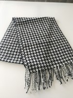 Chanel Checkered Scarf, 180 x 30 cm