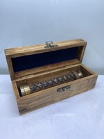 Mangofa réz diszdobozos távcső