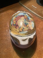Hollóházi porcelán bonbonier Faragó Miklós tervei alapján