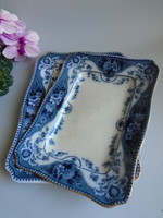 Antik, angol  F&SONS  2 db. fajansz  kináló. 1893-1908.