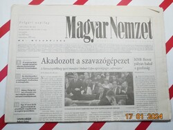 Retro régi újság - Magyar Nemzet - 2006. december 19. - Születésnapra ajándék.