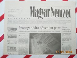 Retro régi újság - Magyar Nemzet - 2006. november 7. - Születésnapra ajándék.