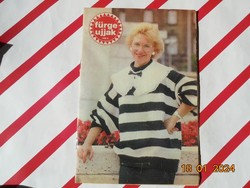 Retro régi újság - Fürge Ujjak - 1988. szeptember - Születésnapra ajándék.