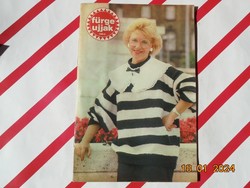 Retro régi újság - Fürge Ujjak - 1988. szeptember - Születésnapra ajándék.