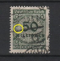Tévnyomatok, érdekességek  1292 (Reich) Mi 321 A P HT     17,00 Euró