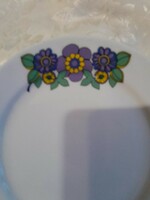 Alföldi lila virágos tányér 17 cm párban