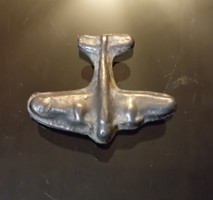 WW2 ólom német katonai repülőgép makett gyerek játék