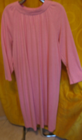 Rózsaszín puha jersey ruha 4XL