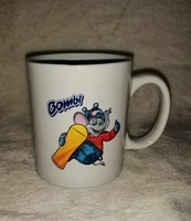 BOMBI feliratú porcelán bögre (A15)