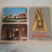 Képeslap Altöttingről, a bajorországi Mária-kegyhelyről  1980 - 1990-es évek
