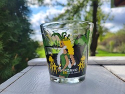 Limitált kiadású, ritka Cinzano pohár_Rio de Janeiro_gyűjtőknek