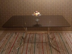 Vintage réz dohányzó asztal