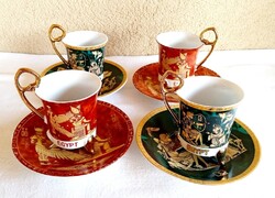 Royal Porcelain Egypt csészék/egyiptomi mintás csészék