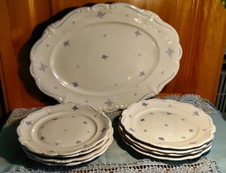 Antik Rosenthal Pompadour süteményes készlet...7 db új.