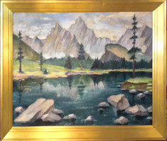 Szantrucsek Jenő (1903 - 1965) :Erdély Gyilkos-tó